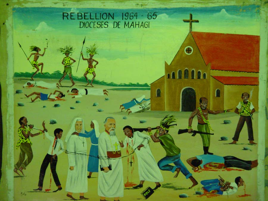 Rébellion 1964-65 Diocèses de Mahagi