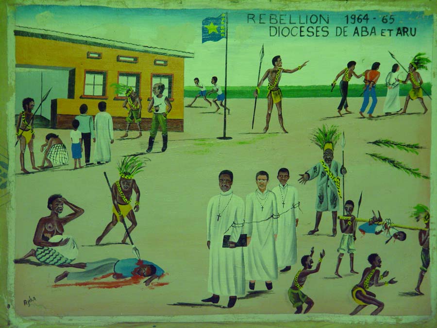 Rébellion 1964-65: Diocèses de Aba et Aru