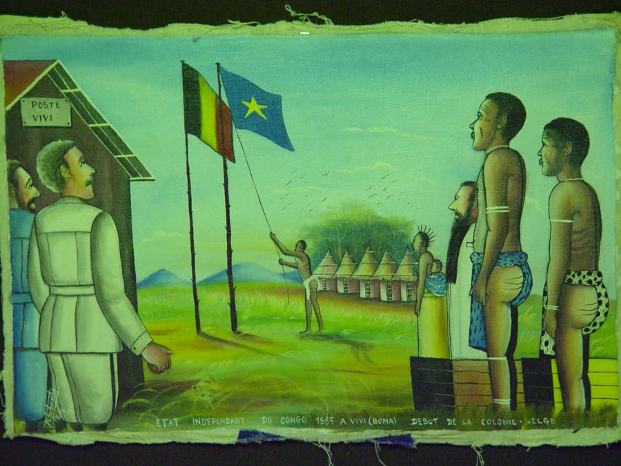 Etat independant du Congo 1885: debut de la colonie belge