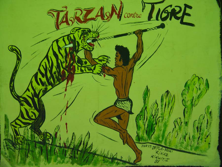 Tarzan contre tigre