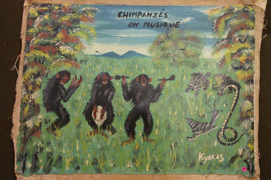 Chimpanzes en musique