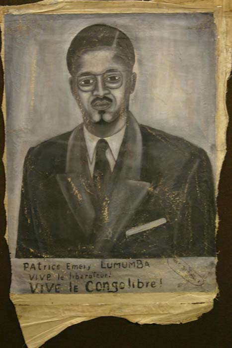 Patrice Emery Lumumba vive le libérateur vive le Congo libre