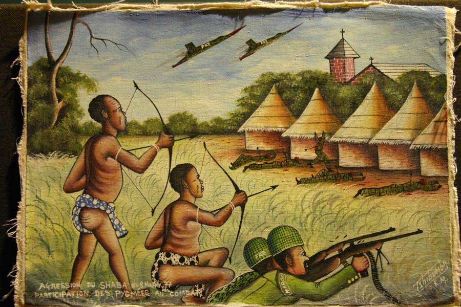 Agression du Shaba participation des pygmées au combat